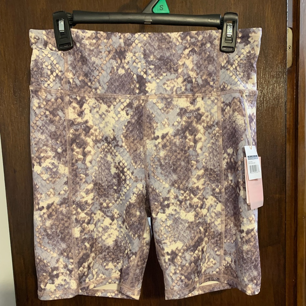 Printed Biker Shorts